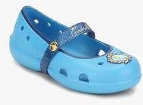 Crocs Keeley Disney Princess Blue Belly Shoes girls
