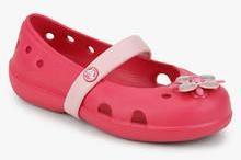 Crocs Keeley Springtime Pink Belly Shoes girls