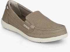 Crocs Khaki Casual Sneakers women
