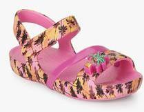 Crocs Lina Lights Pink Sandals girls