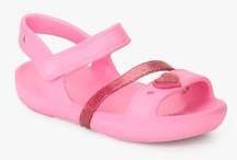 Crocs Lina Pink Sandals girls