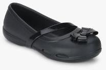Crocs Little Lina Black Mary Jane Belly Shoes girls