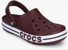 crocs maroon