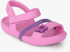 Crocs Pink Comfort Sandals girls