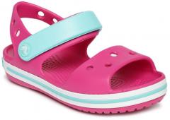 Crocs Pink Synthetic Clogs boys