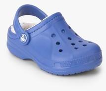 Crocs Ralen Lined Blue Clogs girls
