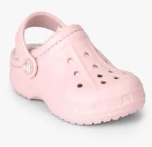 Crocs Ralen Lined Pink Clogs girls
