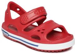 Crocs Red Synthetic Clogs boys