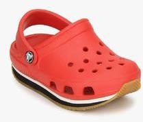 Crocs Retro Red Clogs boys