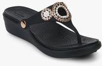 Crocs Sanrah Diamante Black Sandals men