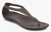 Crocs Sexi Flip Grey Sandals women