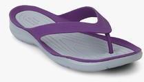 Crocs Swiftwater Purple Flip Flops women