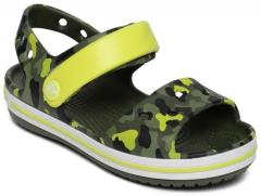 Crocs Yellow Comfort Sandals boys