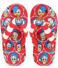 Disney Donald Duck Red Flip Flops boys