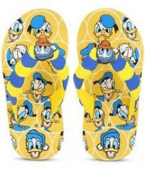 Disney Donald Duck Yellow Flip Flops boys