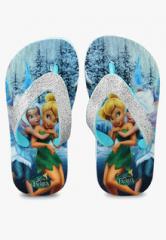 Disney Fairies Blue Flip Flops girls