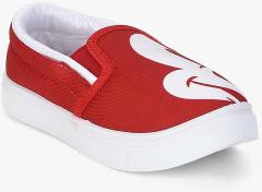 Disney Mickey Minnie Red Sneakers boys