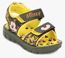 Disney Mickey Mouse Black Floaters boys