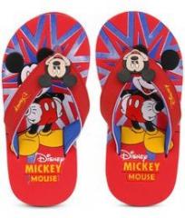 Disney Mickey Mouse Red Flip Flops boys