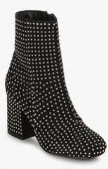 Dorothy Perkins Adele Black Ankle Length Boots women
