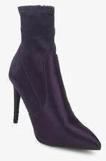 Dorothy Perkins Ally Purple Ankle Length Boots men