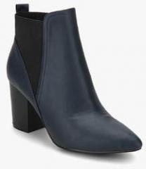 Dorothy Perkins Ankle Length Navy Blue Boots women