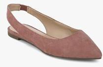 Dorothy Perkins Mauve Prinny Sling Belly Shoes women