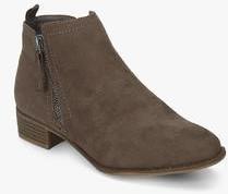 Dorothy Perkins Mnk Micha Brown Ankle Length Boots men