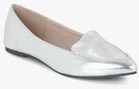 Dorothy Perkins Penelope Metallic Silver Lifestyle Shoes women