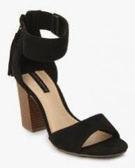 Dorothy Perkins Rolo Black Tassel Ankle Strap Sandals women