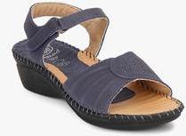 Dr Scholl Nwalksandal Navy Blue Sandals women