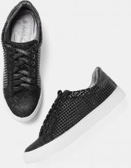Dressberry Black Regular Synthetic Sneakers women