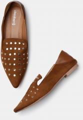 Dressberry Camel Brown Belly Shoes women