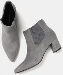 Dressberry Grey Synthetic Boots women