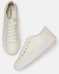 Dressberry Off White Synthetic Regular Sneakers women