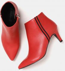 Dressberry Red Synthetic Boots women