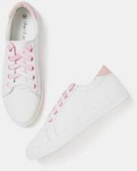 dressberry women white sneakers