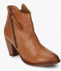 Dune Penny Tan Ankle Length Boots women