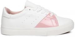 Ether White Synthetic Regular Sneakers women