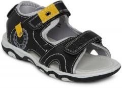 Fame Forever by Lifestyle Boys Black Comfort Sandals