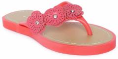 Fame Forever By Lifestyle Coral Flip Flops girls