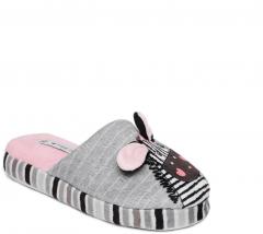 Fame Forever By Lifestyle Grey Flip Flops girls