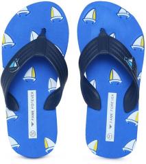 Fame Forever By Lifestyle Navy Blue Flip Flops boys