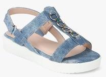 Fame Forever By Lifestyle Navy Blue Sandals girls