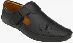 Fentacia Black Shoe Style Sandals men