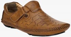 Ferraiolo Tan Shoe Style Sandals men
