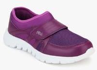 Fila Peach Purple Sporty Sneakers women