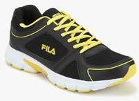 Fila Run Fast Black Running Shoes men