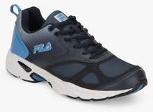 Fila Tracker Navy Blue Running Shoes men