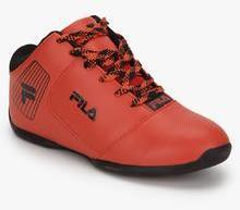 Fila Zoom On Red Basketball Shoes men